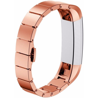 Image of Just in Case RVS Polsband Fitbit Alta Rose Gold