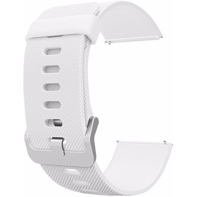 Image of Just in Case Siliconen Polsband Fitbit Blaze Wit