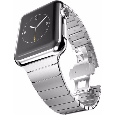Image of Just in Case 316L RVS Polsband Apple Watch 42mm Zilver