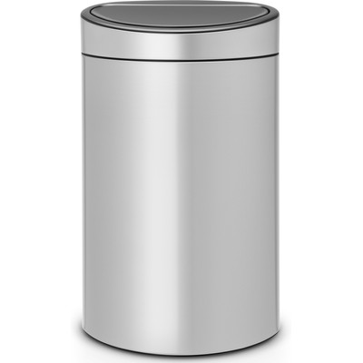 Image of Brabantia Afvalverzamelaar Touch Bin 40 Liter Metallic Grey