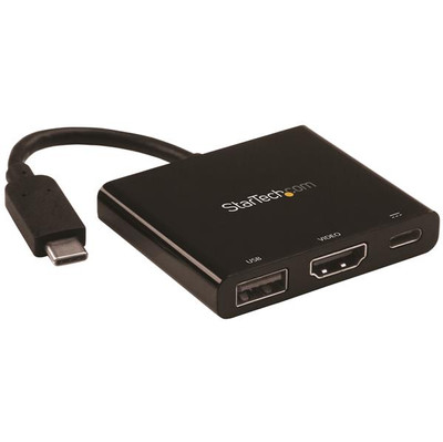 Image of StarTech USB-C naar 4K HDMI multifunctionele adapter