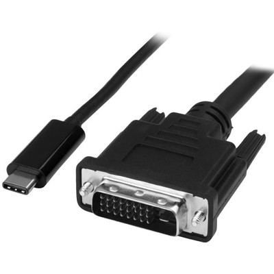Image of StarTech USB Kabel CDP2DVIMM2MB 2.0m, USB-C -> DVI-D